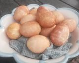 A picture of step 9 of Onion Skin Dyed Easter Eggs.