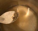 A picture of step 1 of Assam Masala Chai.
