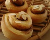 A picture of step 8 of Brown Sugar Cinnamon Rolls Made in a Bread Maker.