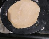 A picture of step 4 of Banana puranpoli (Kela puri).