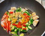防疫照顧餐～豆腐蒟蒻白醬麵的食譜步驟1照片