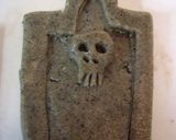 A picture of step 8 of Tombstones and Castles Sesame Cookies for Halloween.