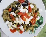 Foto del paso 10 de la receta Ensalada de pasta fresca integral de espinacas