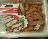A picture of step 2 of Grilled Sweet Thai Chili Chicken Wraps.