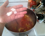 A picture of step 7 of Macaroni Soup.