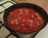 A picture of step 5 of Vickys Roasted Pepper & Pork Goulash, GF DF EF SF NF.