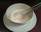 A picture of step 2 of Peanut Butter Crunch Cookies.
