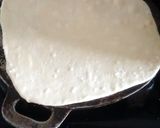 A picture of step 3 of Roti (the shell).