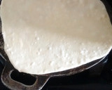 A picture of step 3 of Roti (the shell).