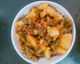 लोबिया आलू की सब्जी (lobia aloo ki sabzi recipe in Hindi) रेसिपी चरण 4 फोटो