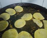 Tawa aloo chapati roll recipe step 3 photo