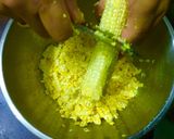 Hình bước làm 1 của món Chè bắp khoai mỡ