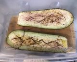 Une image de l'étape 3 de Aubergine grillée aux épices anardana.