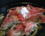A picture of step 5 of Sukiyaki and Warishita (Sukiyaki Sauce).