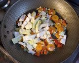 Foto del paso 1 de la receta: Fideos caracoles con salsa de vegetales