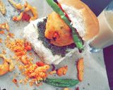 A picture of step 13 of Vada Pav.
