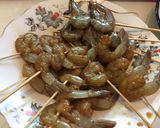 Foto langkah ke 6 dari resep Sate Udang Madu 🍤.