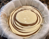 Foto del paso 12 de la receta: Pastel de queso “cebra”
