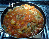 Foto del paso 6 de la receta: Menestra a la Andaluza con huevos cuajados