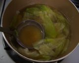 A picture of step 2 of Chinese Soup with Lettuce and Egg in 5 Minutes.