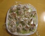 A picture of step 6 of Easy Microwaved Shumai.