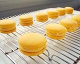 A picture of step 31 of Lemon Macarons with Italian Meringue.