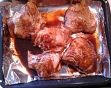 A picture of step 4 of Savory Baked Chicken Thighs.