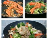 A picture of step 1 of Broccoli And Mushroom With Dried Shrimp.