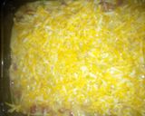A picture of step 5 of King ranch chicken casserole.