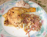 Foto del paso 7 de la receta: Pollo de granja a la olla relleno de castañas