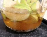 A picture of step 1 of Apple cider pork medallions.