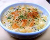 A picture of step 5 of Easy and Delicious Macaroni Au Gratin.
