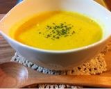 A picture of step 6 of Easy Kabocha & Milk Soup.