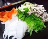 A picture of step 4 of Slightly Spicy Sesame & Soy Milk Hot Pot.