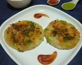 मिनी टमाटर उत्तपम (Mini tamatar uttapam recipe in hindi) रेसिपी चरण 3 फोटो