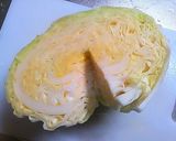 A picture of step 1 of Ssambap: Rice Stuffed Cabbage Wraps.