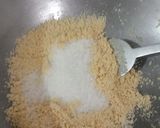 A picture of step 1 of Suji ka halwa.