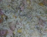 Foto del paso 5 de la receta: Arroz trifásico (pollo, cerdo y carnes frias)