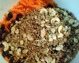 A picture of step 4 of nothing green salad.