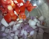 A picture of step 1 of Nacho salad with Ranch Dressing.