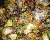 Foto del paso 5 de la receta Pollos con guisantes y patatas a la cerveza