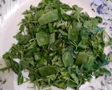 মেথি শাকের চচ্চড়ি (methi saager chorchori recipe in Bengali) রেসিপি ধাপ - 1 ছবি