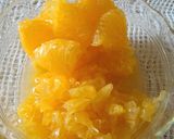 A picture of step 3 of Chunky Fresh Iyokan Jello.