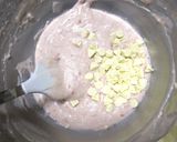 A picture of step 5 of Valentine's Day Pink Brownies.