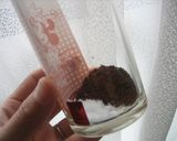 A picture of step 1 of Time-tested Coffee Milk.