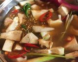 Foto langkah ke 7 dari resep Gulai nangka muda ayam pedas.