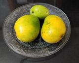 A picture of step 1 of Mango Frooti.