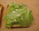 A picture of step 3 of Lettuce-Packed Sandwich.