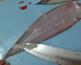A picture of step 3 of How to Remove the Skin and Scales from Sole.