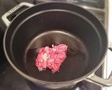 A picture of step 4 of Burdock Root Kimpira Using a Staub Casserole.